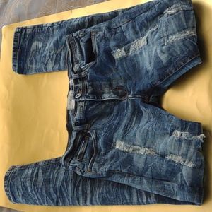 FRWD denim destroyed jeans size 16 young adult /0 womens